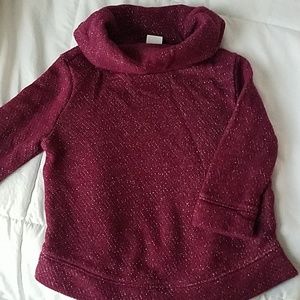 Old Navy purple turtleneck